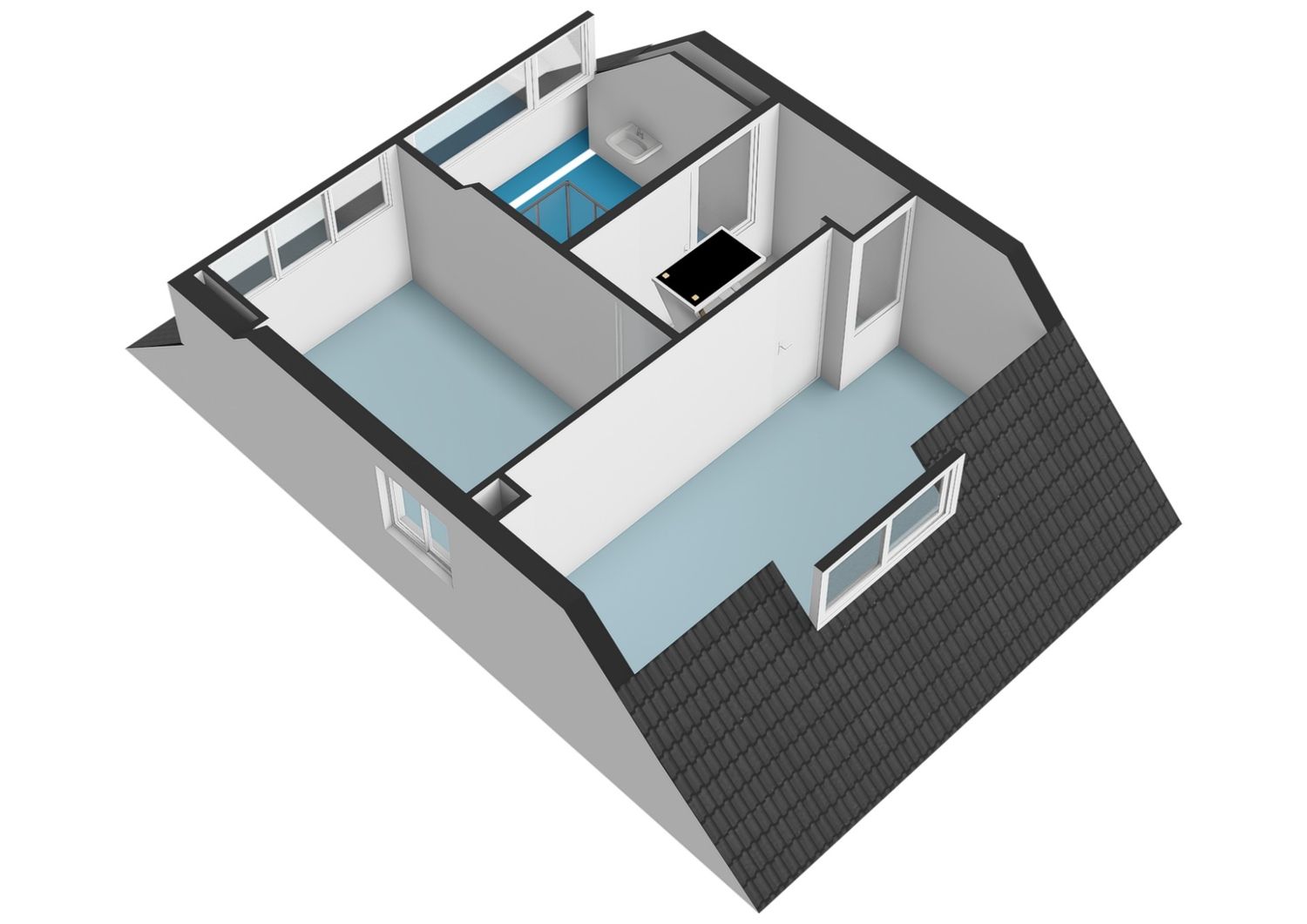 Jacob Catslaan 18, SCHIEDAM plattegrond 7