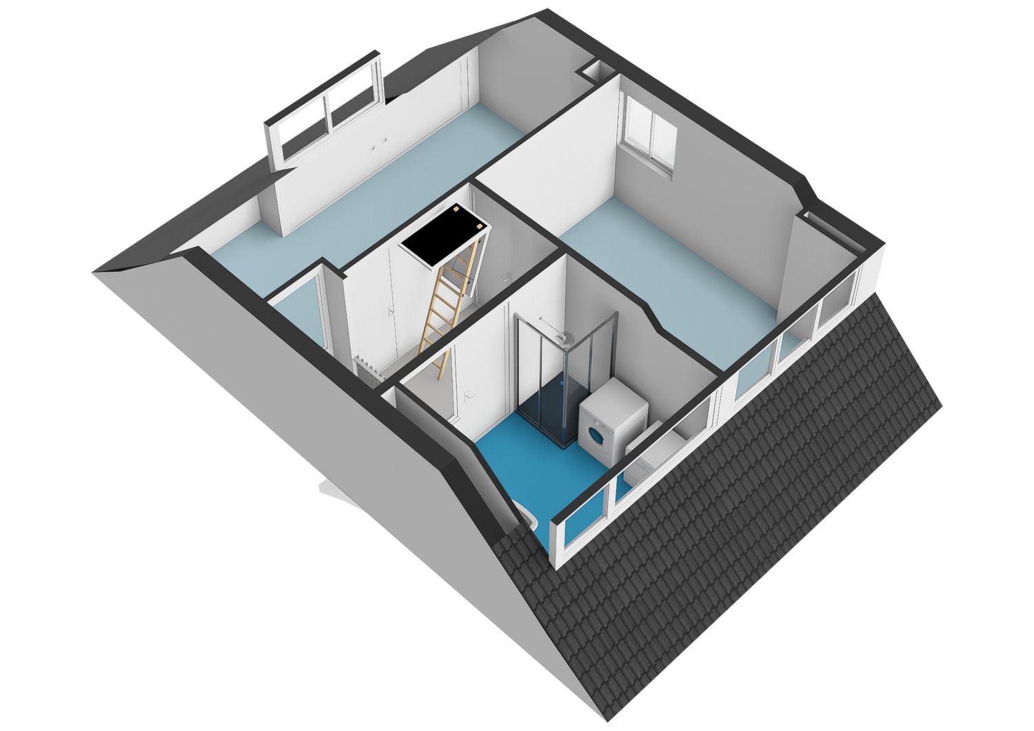 Jacob Catslaan 18, SCHIEDAM plattegrond 8