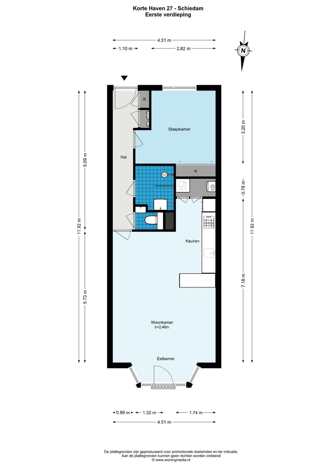 Korte Haven 27, SCHIEDAM plattegrond 0