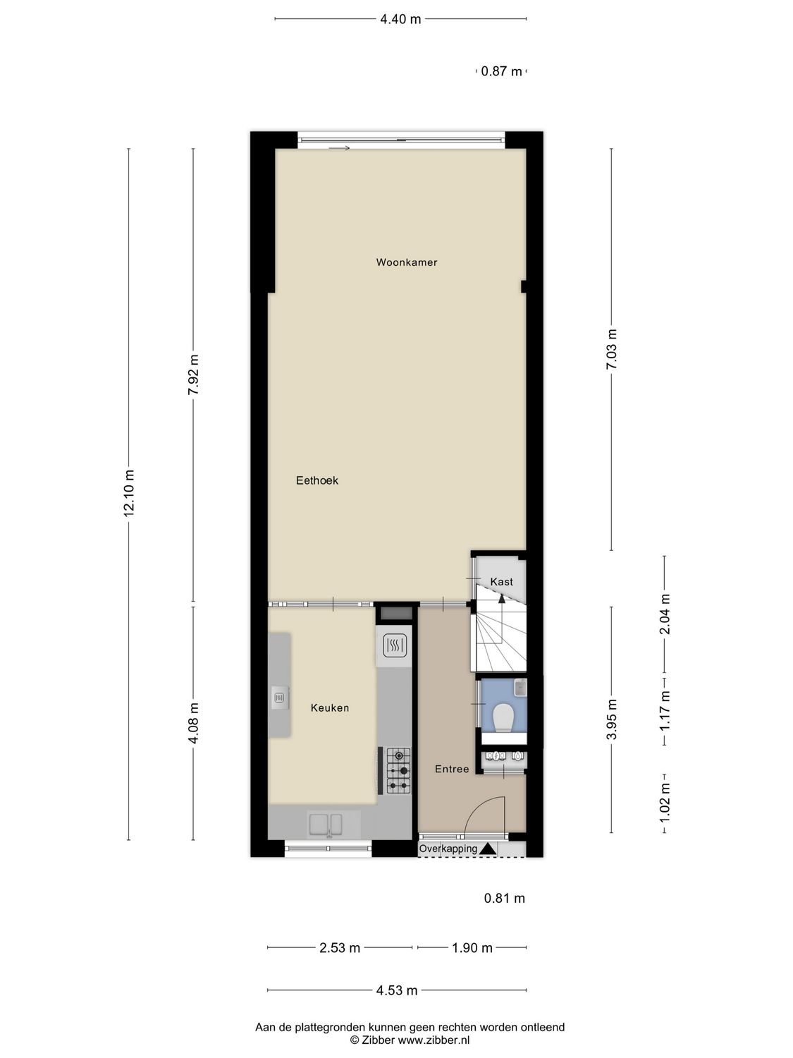 P J Troelstralaan 8E, SCHIEDAM plattegrond 0