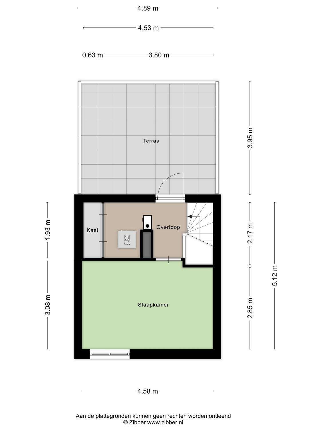 P J Troelstralaan 8E, SCHIEDAM plattegrond 4