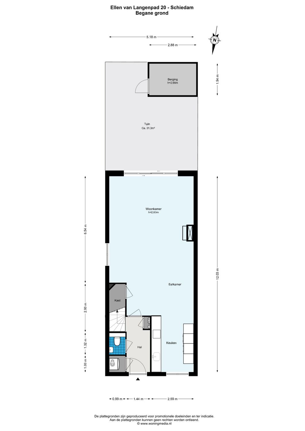 Ellen van Langenpad 20, SCHIEDAM plattegrond 0
