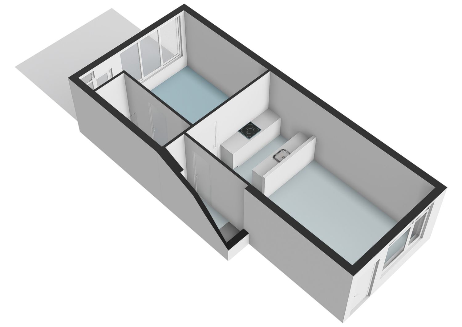 Daltonstraat 39B, SCHIEDAM plattegrond 1