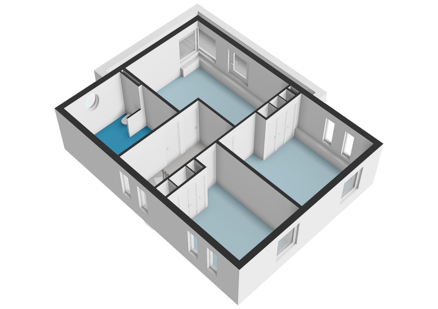 Vlasakker 80, SCHIEDAM plattegrond 5