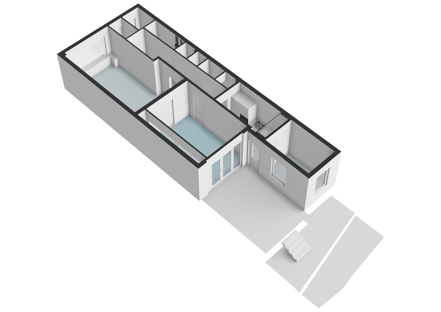 Rembrandtlaan 24A, SCHIEDAM plattegrond 2