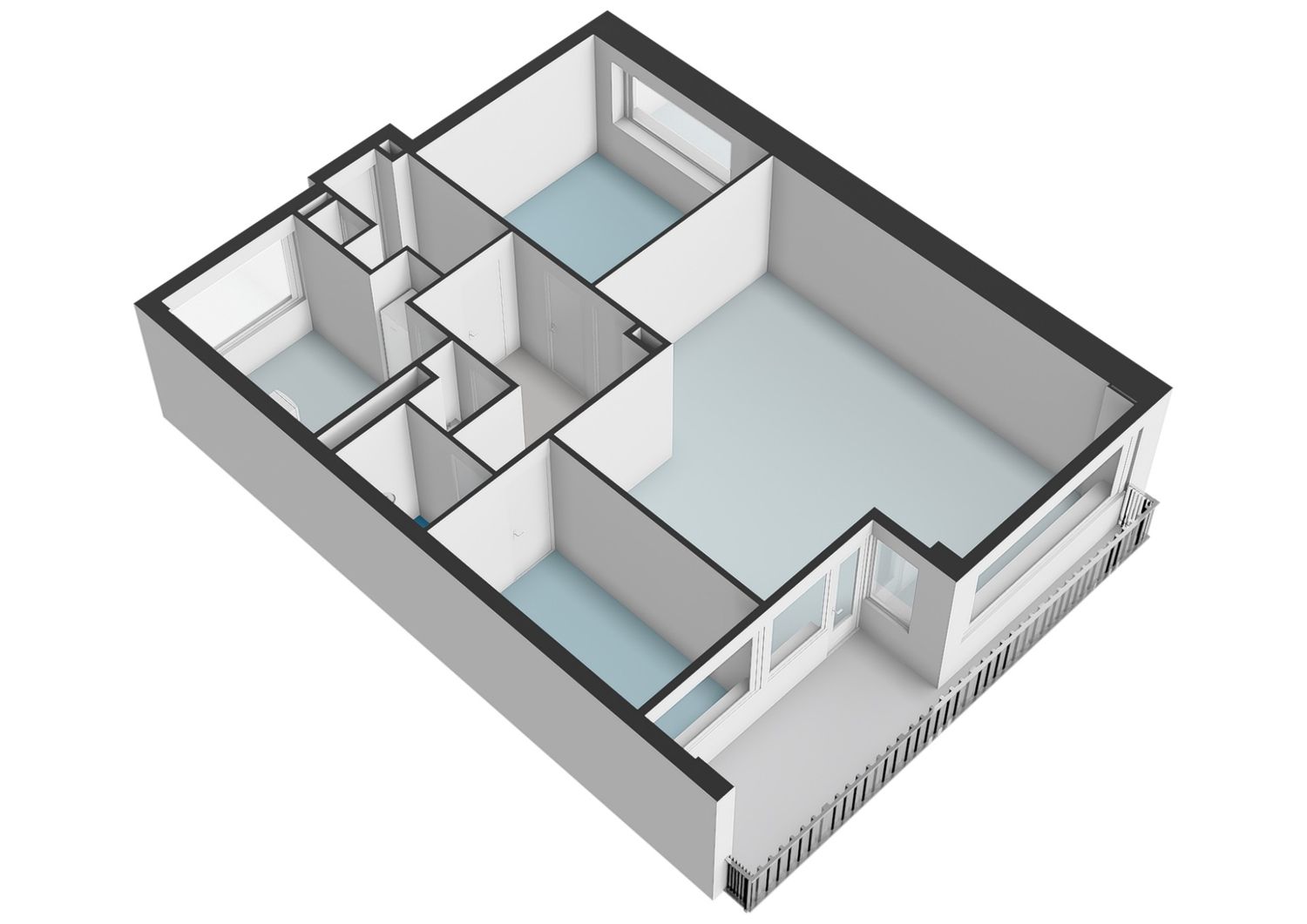 Johan Braakensiekstraat 147, SCHIEDAM plattegrond 1