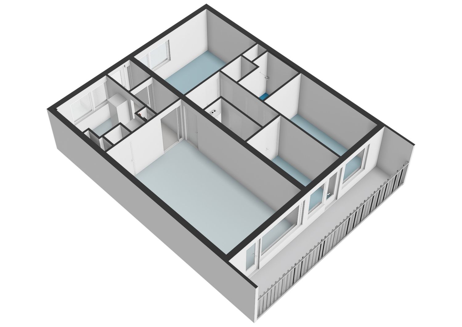 Lisztplein 83, SCHIEDAM plattegrond 2