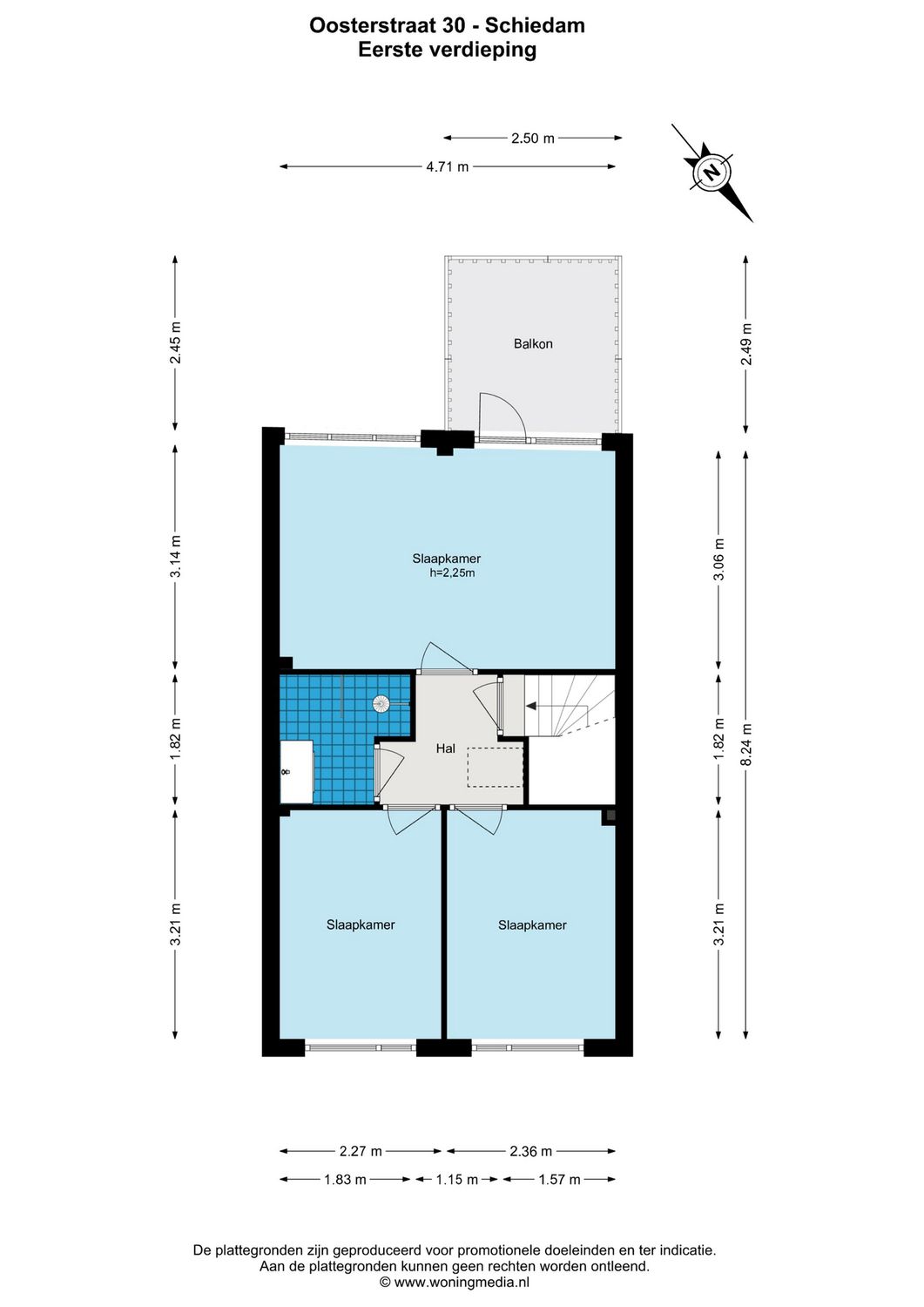 Oosterstraat 30, SCHIEDAM plattegrond 1