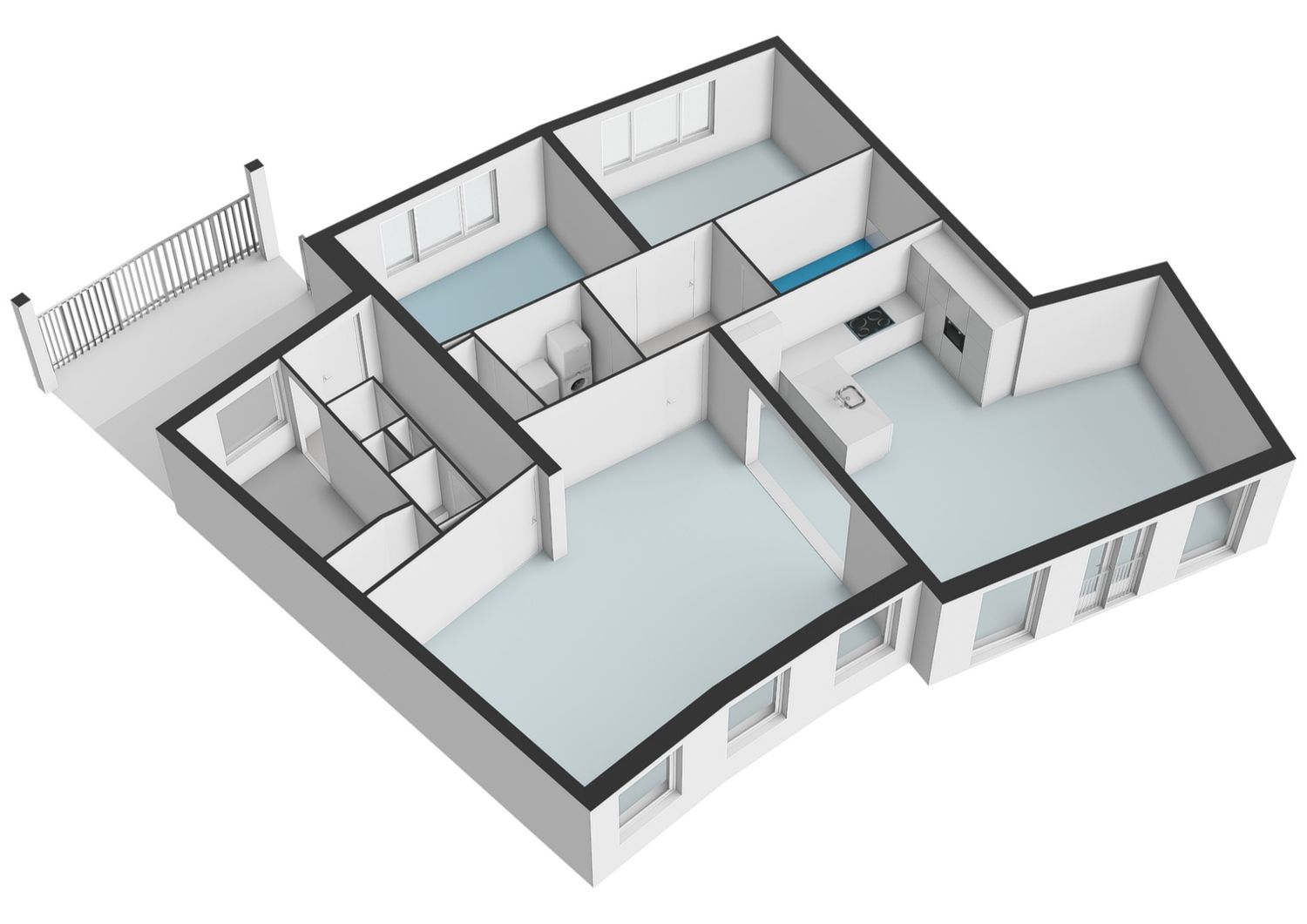 Land van Belofte 26, SCHIEDAM plattegrond 4