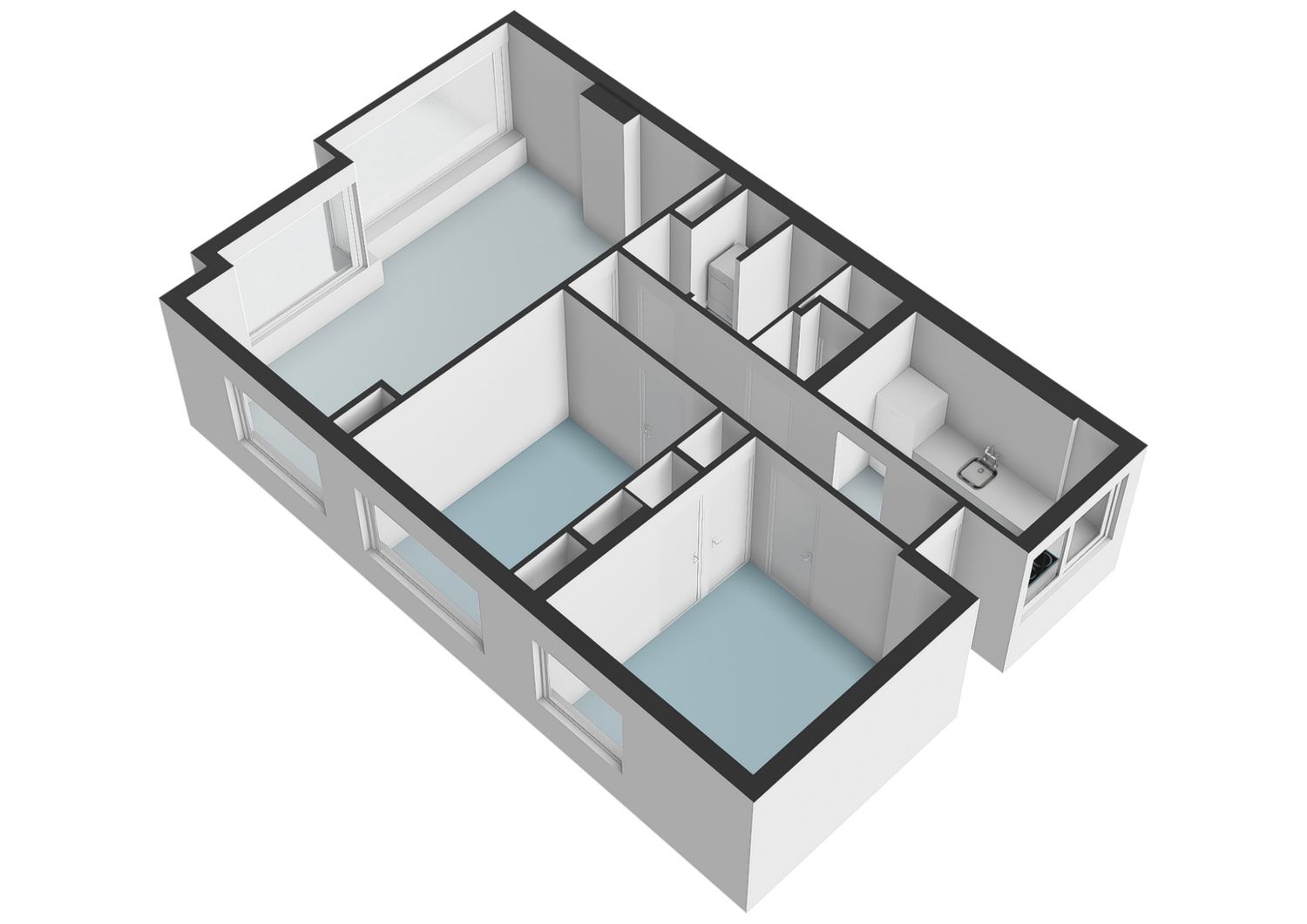 Oranjestraat 71, SCHIEDAM plattegrond 2