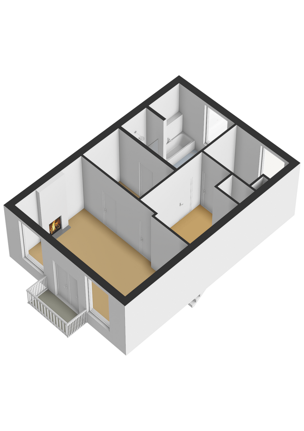 Singel 100, SCHIEDAM plattegrond 4