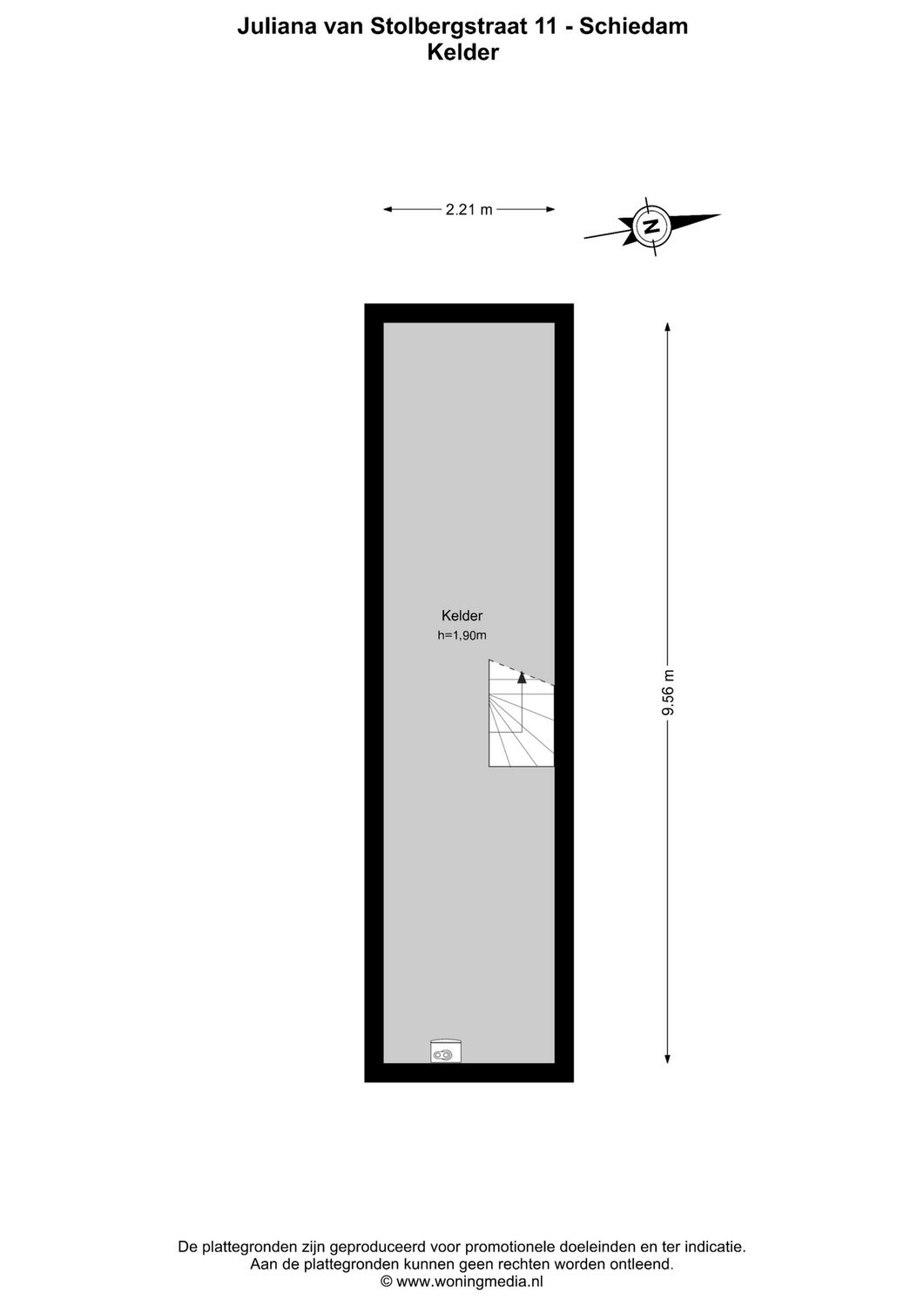 Juliana van Stolbergstraat 11, SCHIEDAM plattegrond 3