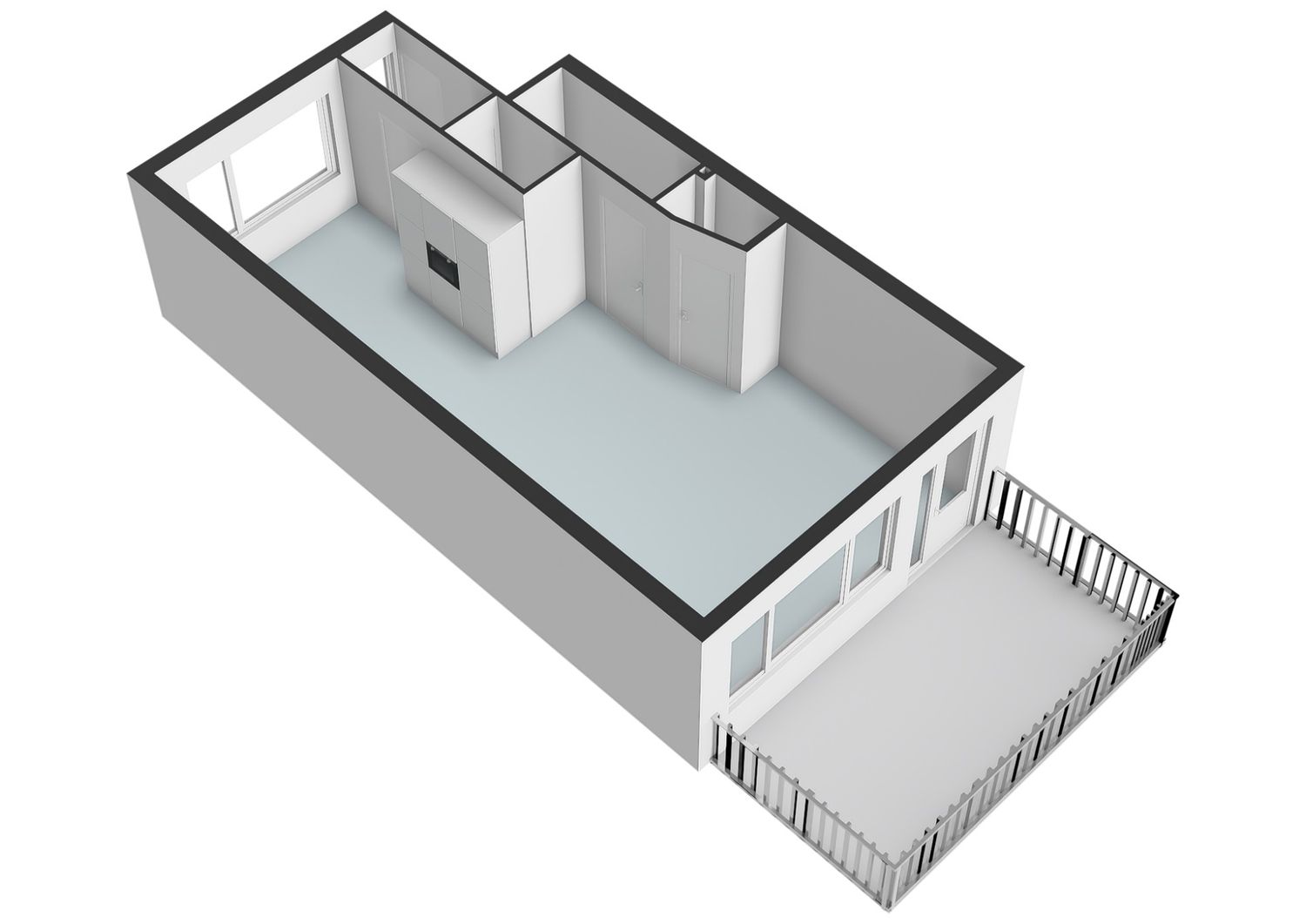 Vlaardingerdijk 15B, SCHIEDAM plattegrond 4