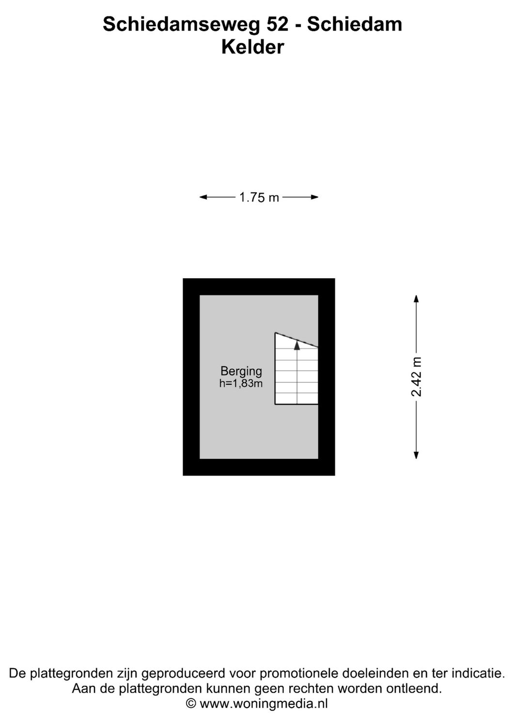 Schiedamseweg 52, SCHIEDAM plattegrond 4