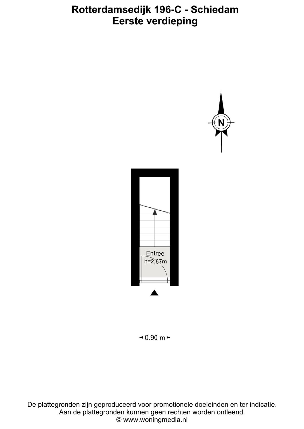 Rotterdamsedijk 196C, SCHIEDAM plattegrond 0