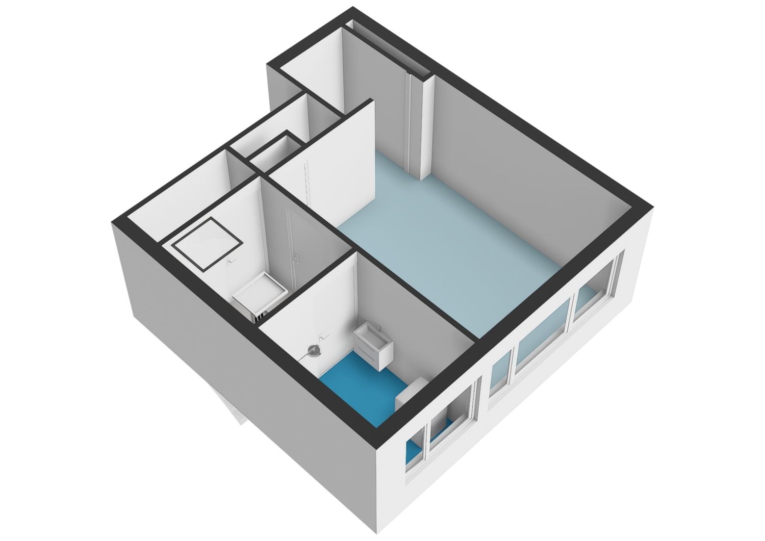 Rotterdamsedijk 196C, SCHIEDAM plattegrond 4