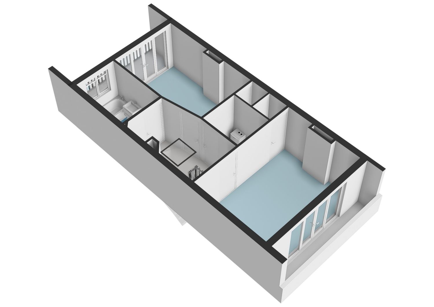 Van 's-Gravesandestraat 26B, SCHIEDAM plattegrond 4