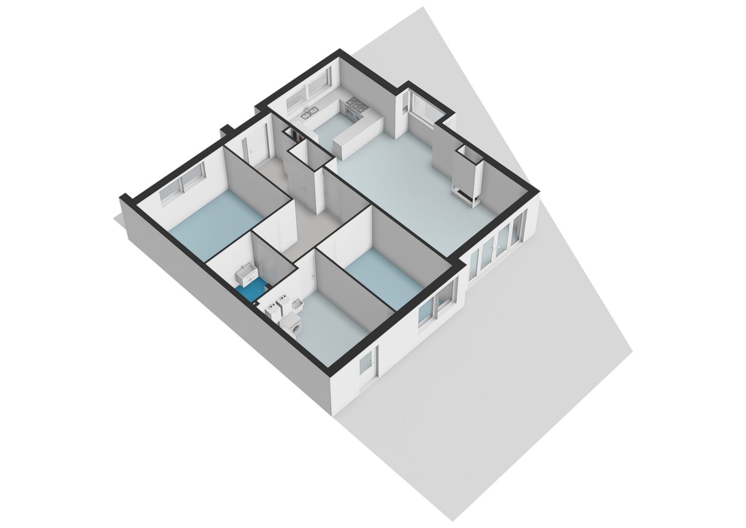 Klipper 1, SCHIEDAM plattegrond 1