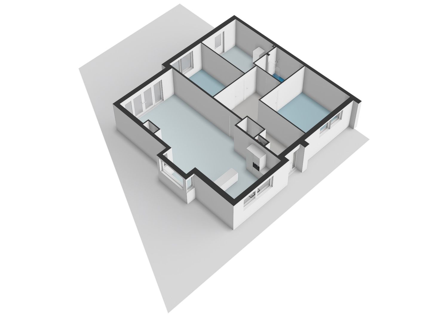 Klipper 1, SCHIEDAM plattegrond 2