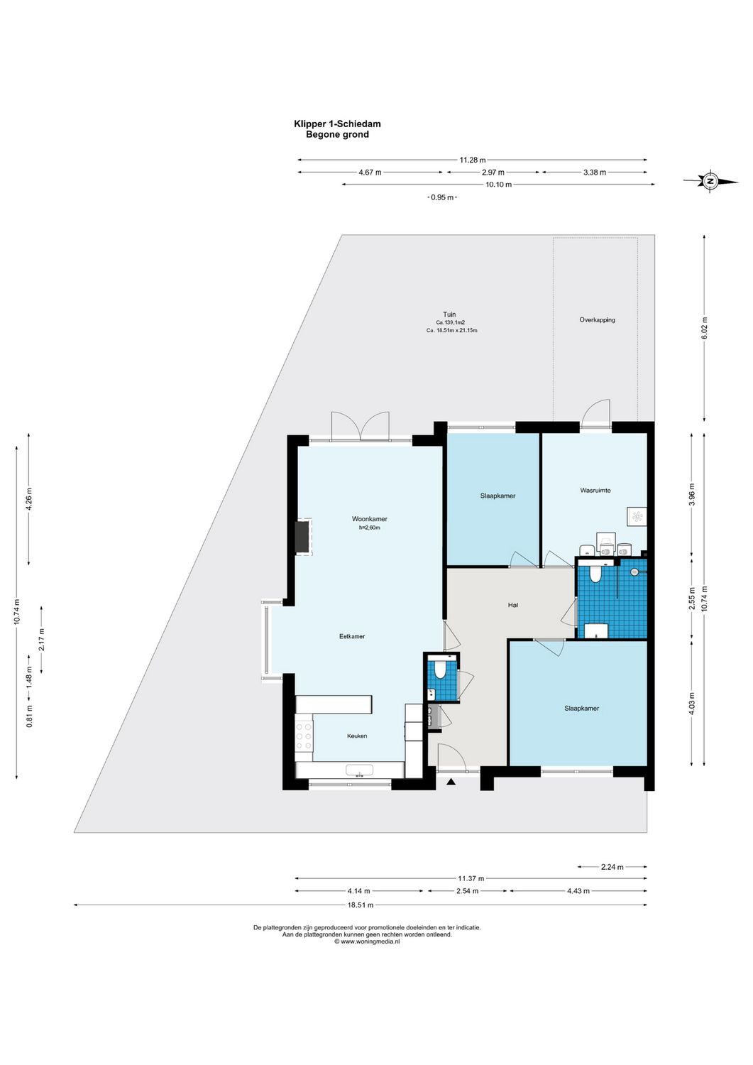Klipper 1, SCHIEDAM plattegrond 0