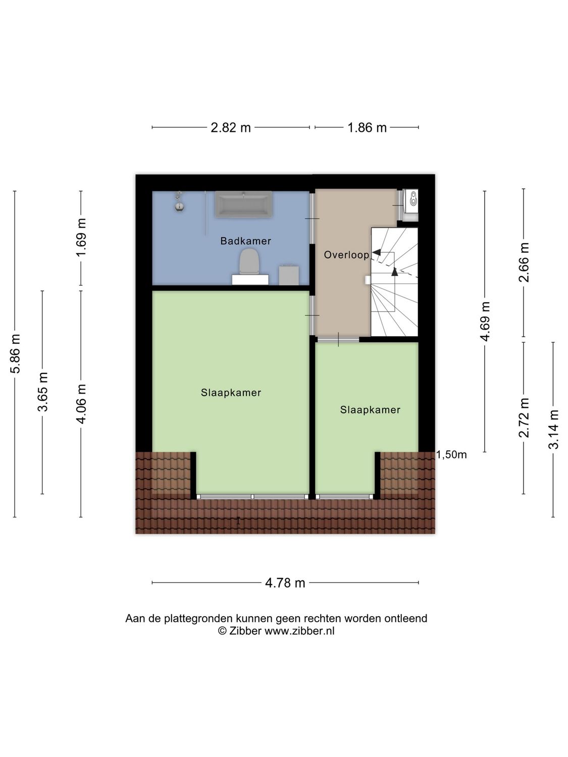 Zweedsestraat 129A 02, ROTTERDAM plattegrond 2
