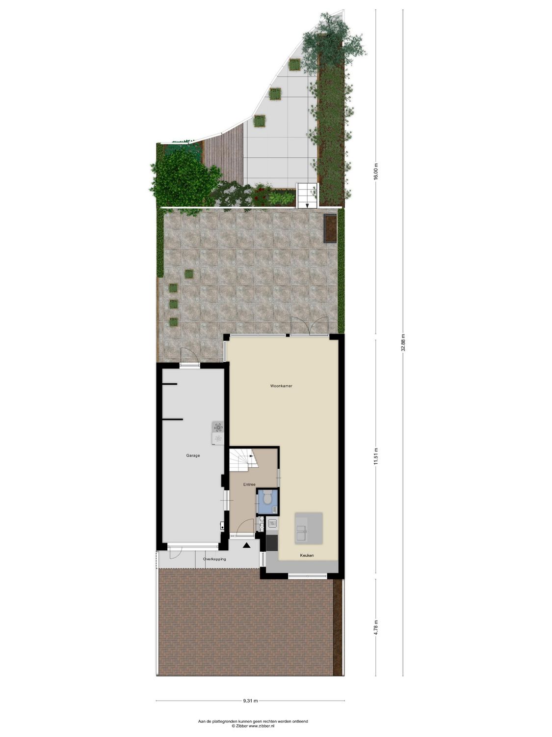 Alfred Nobelborg 5, SCHIEDAM plattegrond 1