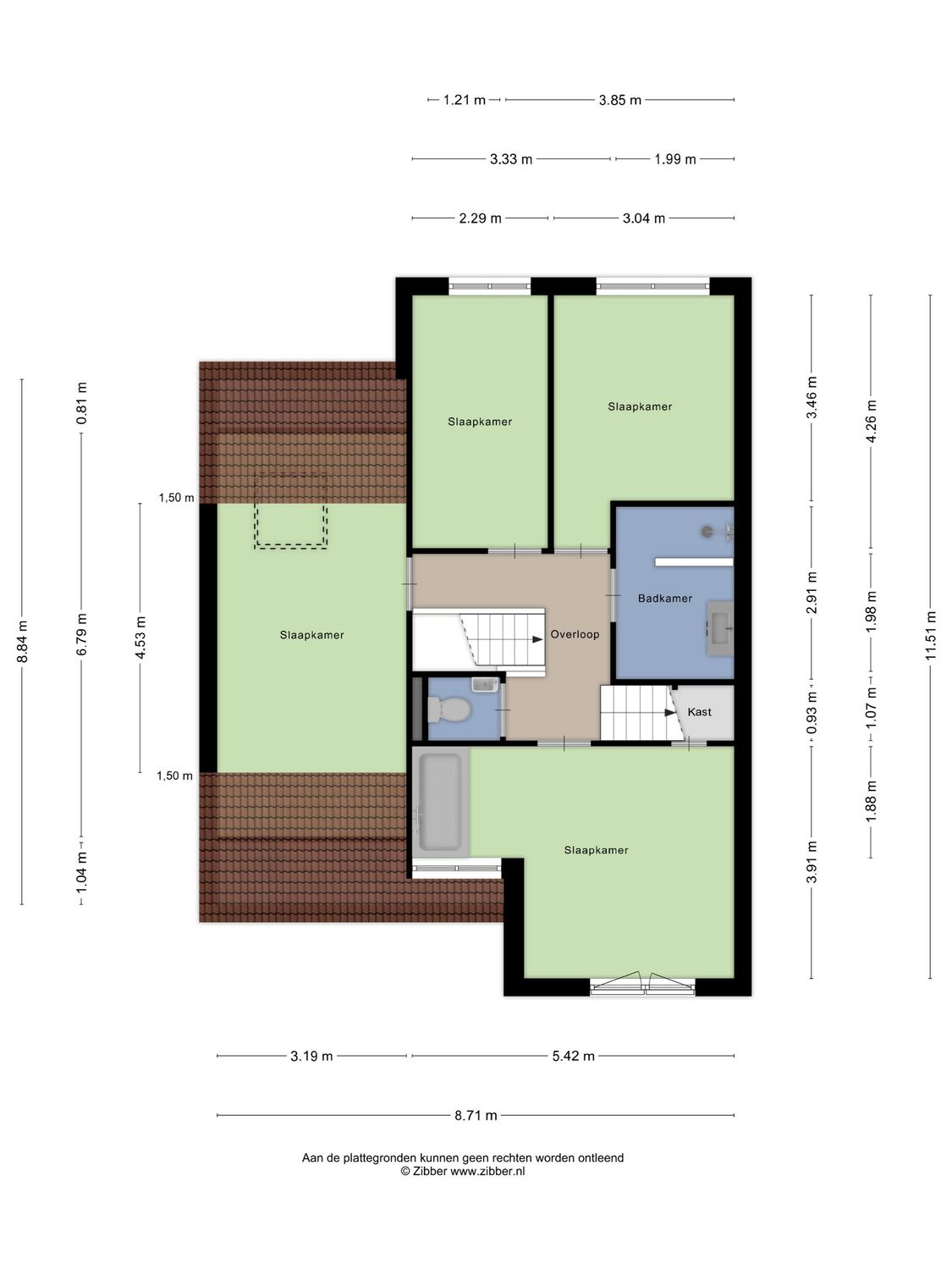 Alfred Nobelborg 5, SCHIEDAM plattegrond 2
