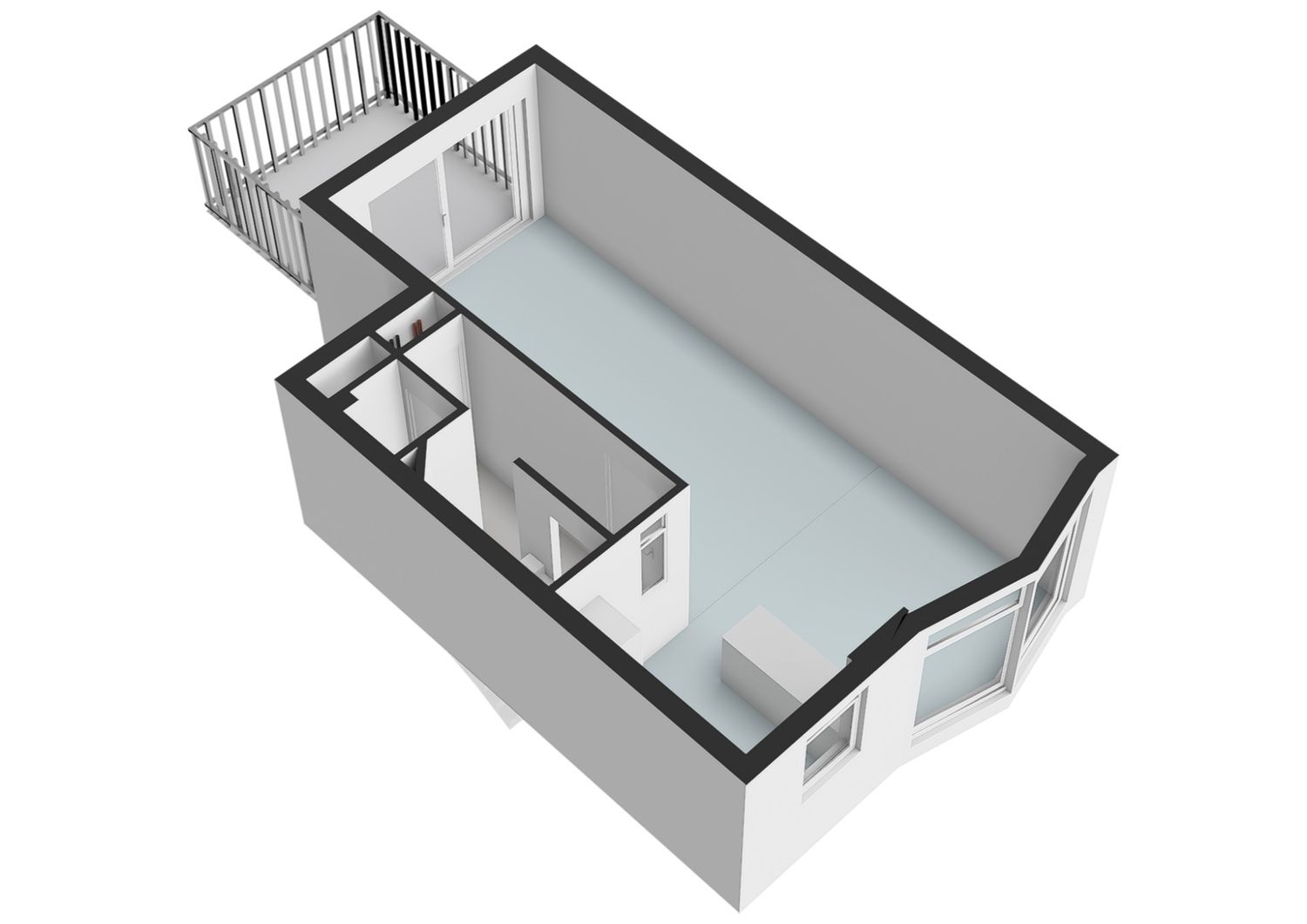Vlaardingerdijk 287A, SCHIEDAM plattegrond 3