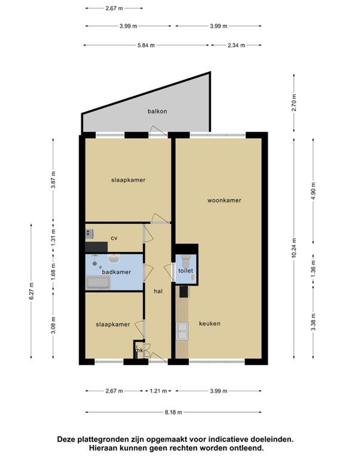 Merwedestraat 13, SCHIEDAM plattegrond 0