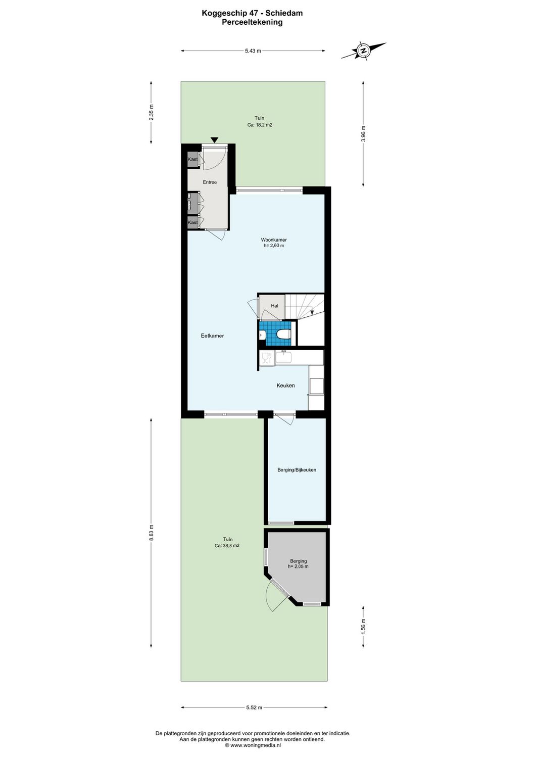 Koggeschip 47, SCHIEDAM plattegrond 0