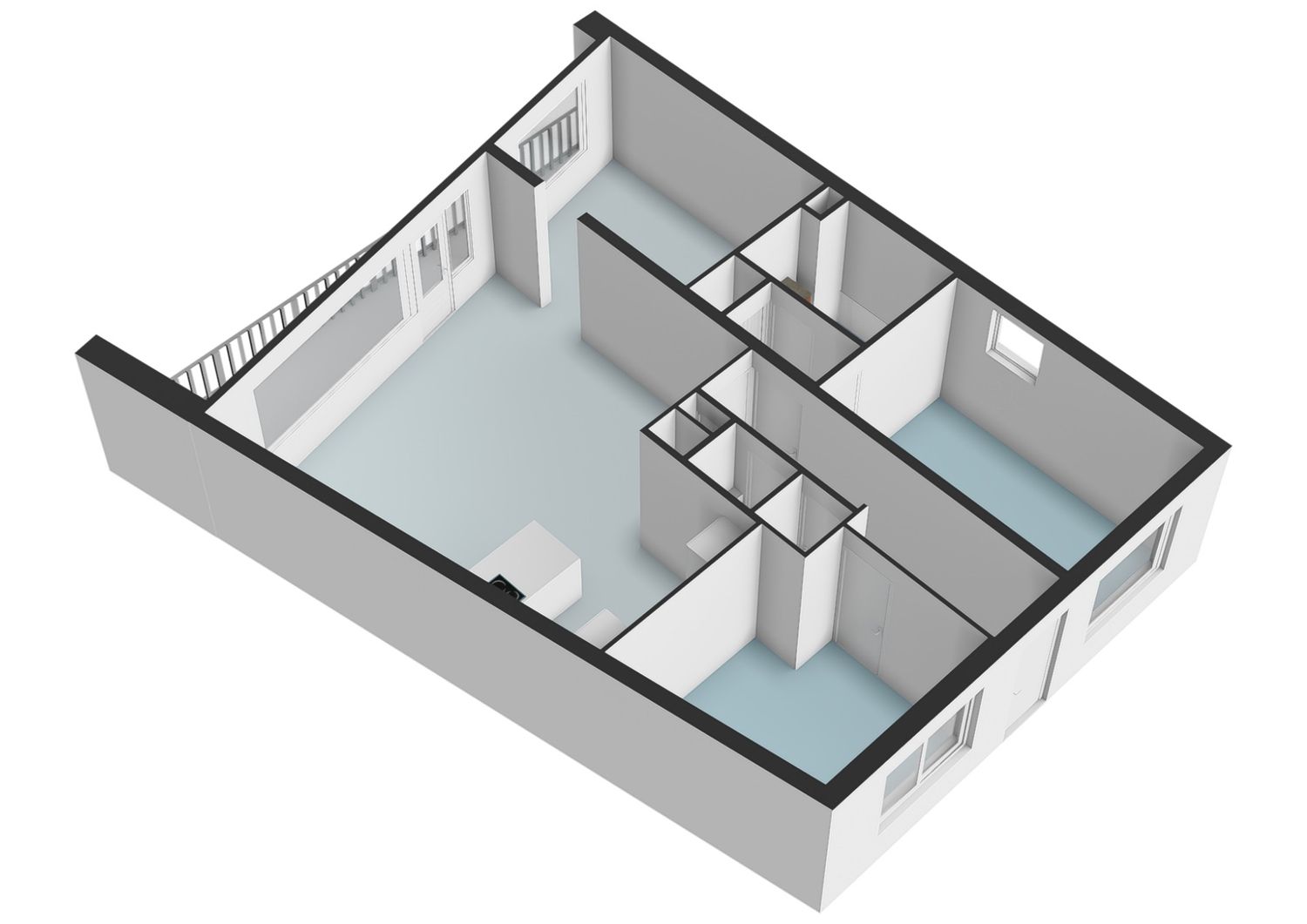 Veeartsweg 49, SCHIEDAM plattegrond 2