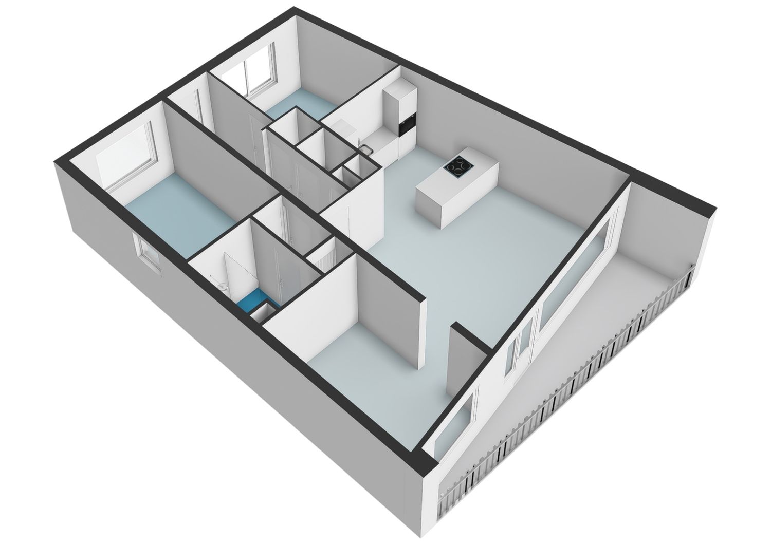 Veeartsweg 49, SCHIEDAM plattegrond 3