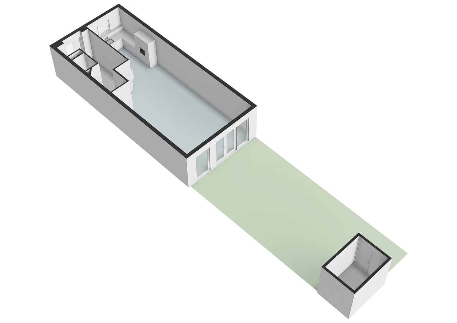 Johan Braakensiekstraat 98, SCHIEDAM plattegrond 4