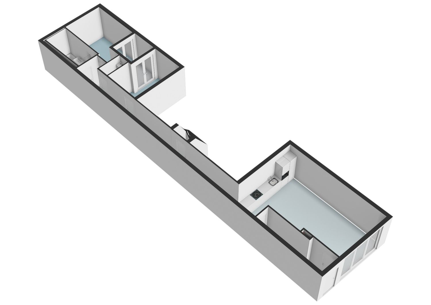 Westvest 4D, SCHIEDAM plattegrond 1