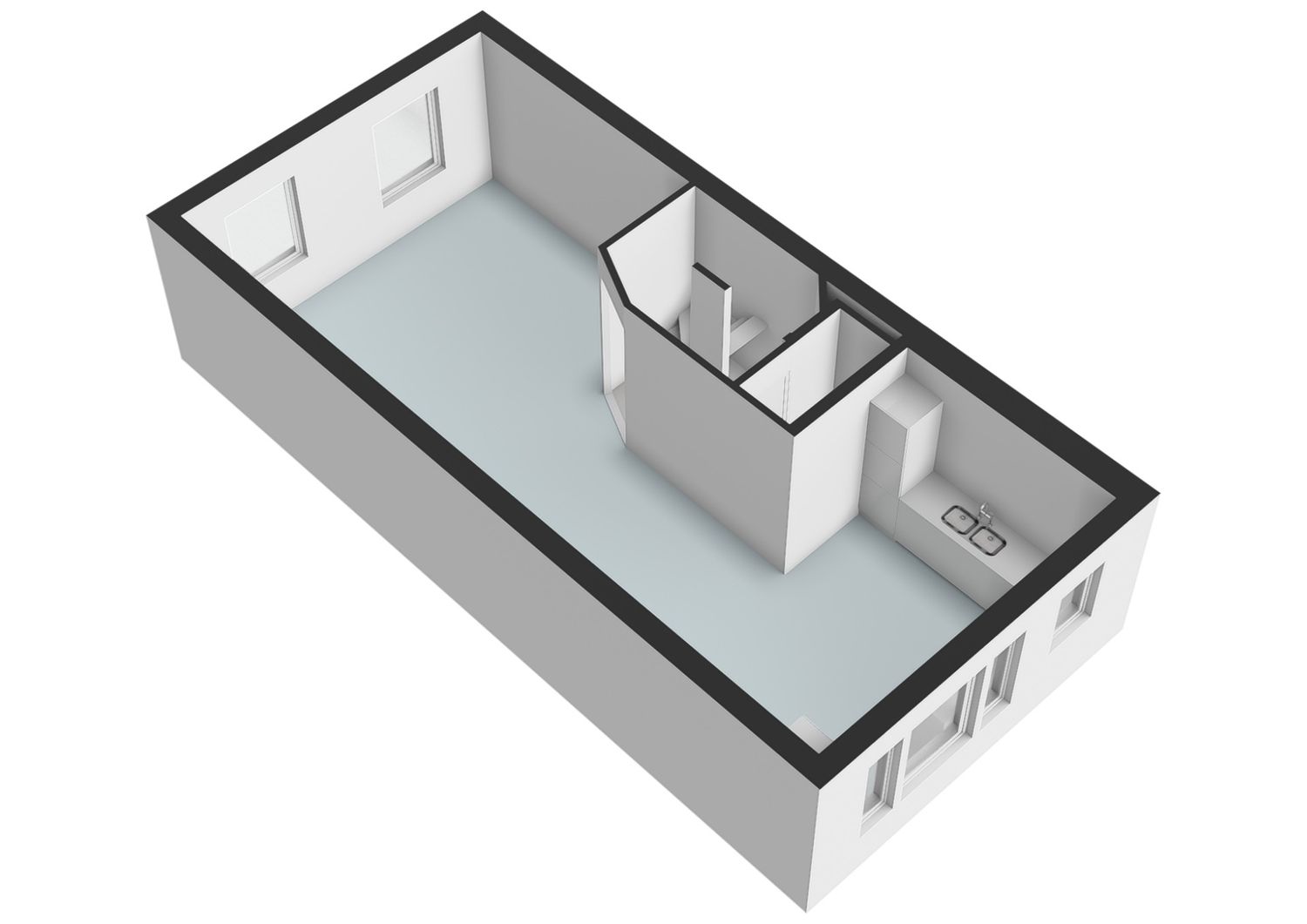 Voltastraat 12B, SCHIEDAM plattegrond 4