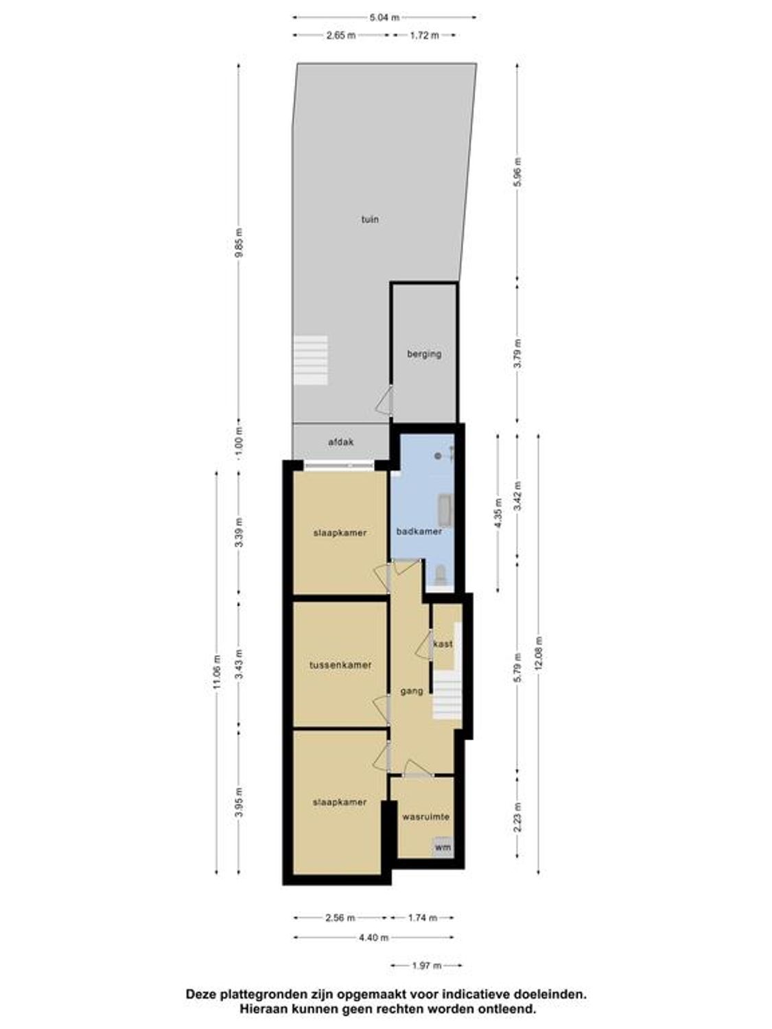 Huysmansstraat 91A, SCHIEDAM plattegrond 1