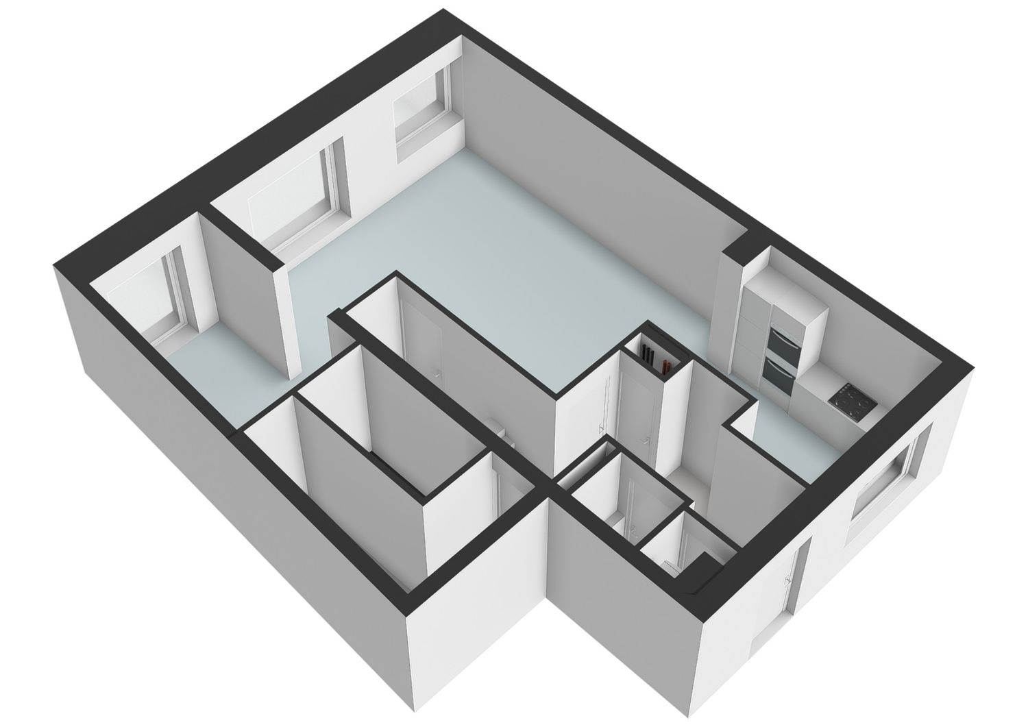 R&ouml;sener Manzstraat 11A, ROTTERDAM plattegrond 5