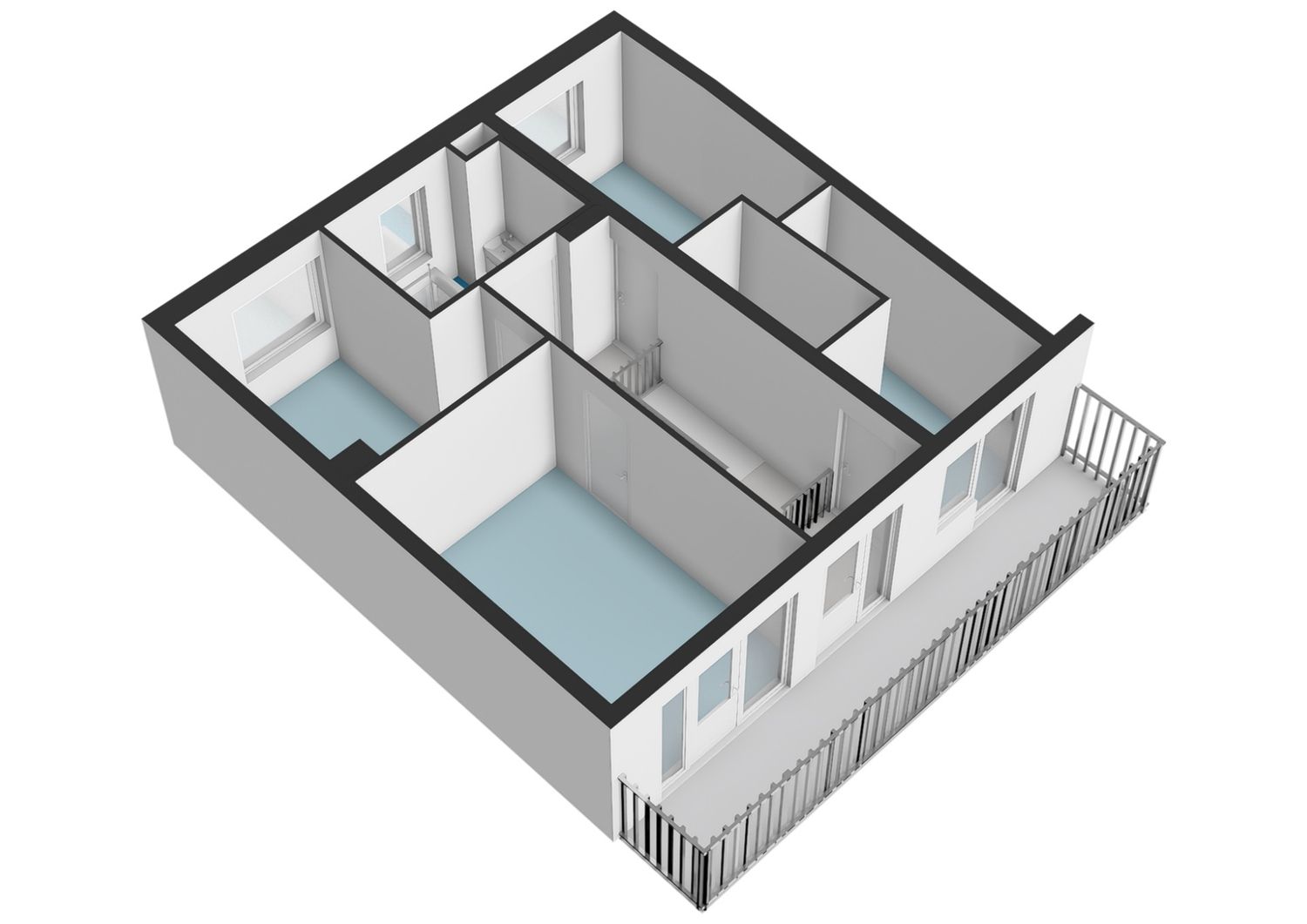 R&ouml;sener Manzstraat 11A, ROTTERDAM plattegrond 6