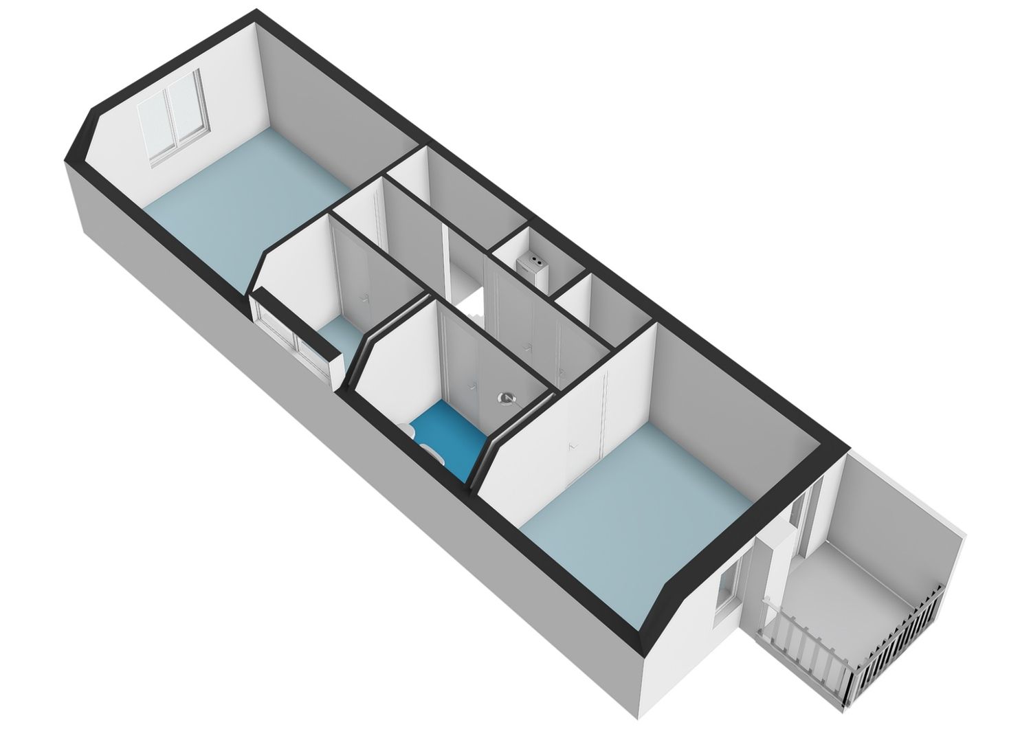 Jan Sonj&eacute;straat 15B, ROTTERDAM plattegrond 7