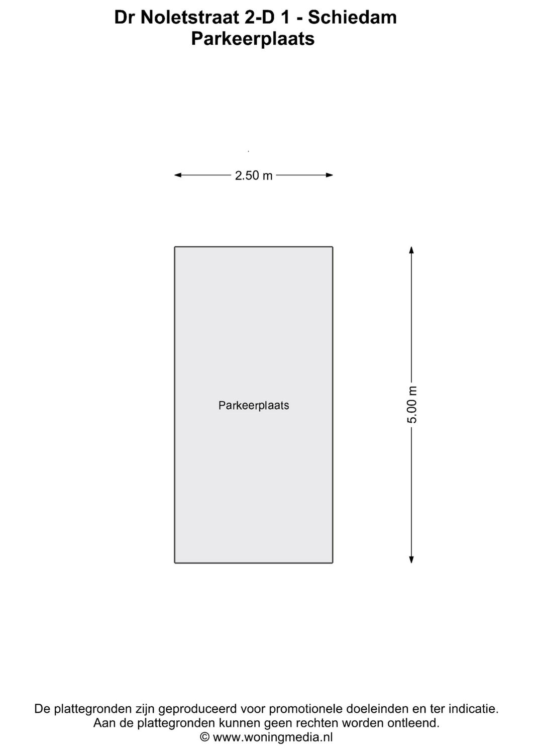 Dr Noletstraat 2D 1, SCHIEDAM plattegrond 2
