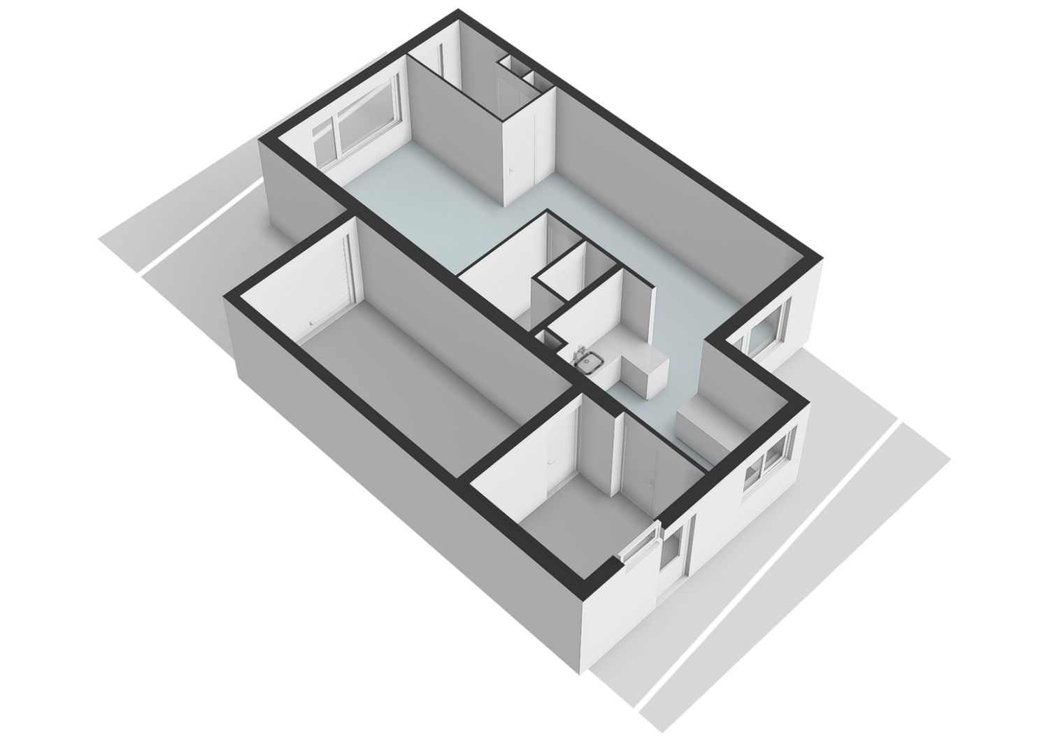 Koggeschip 28, SCHIEDAM plattegrond 6