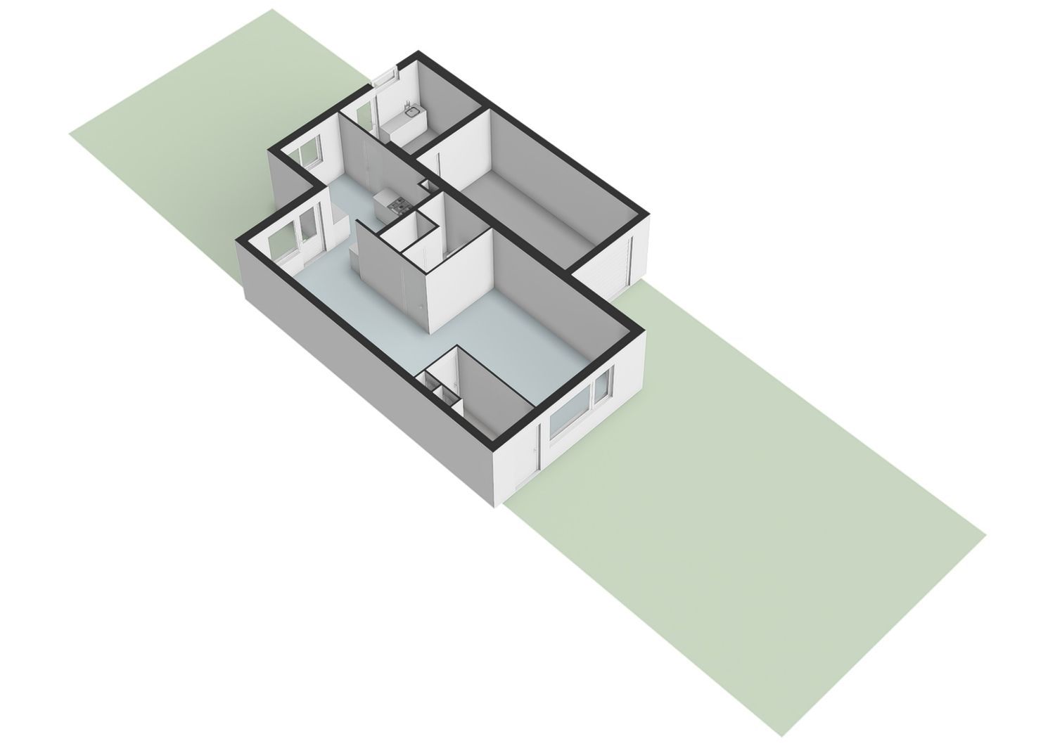 Koggeschip 28, SCHIEDAM plattegrond 3