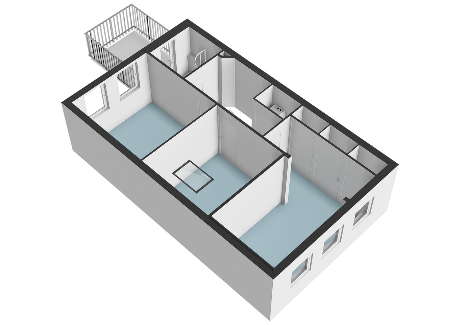 Boerhaavelaan 41C, SCHIEDAM plattegrond 7
