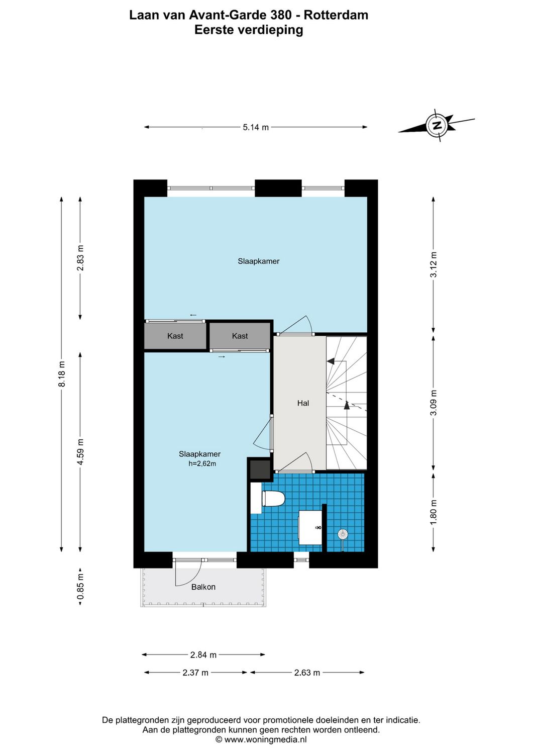 Laan van Avant-Garde 380, ROTTERDAM plattegrond 3
