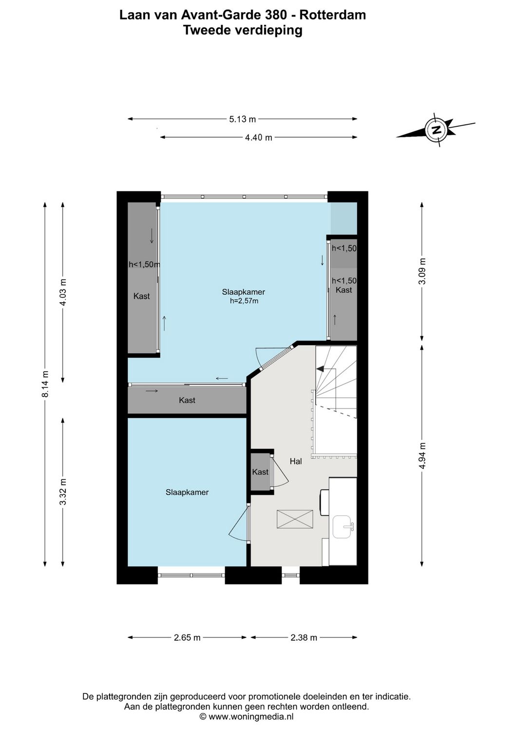Laan van Avant-Garde 380, ROTTERDAM plattegrond 6