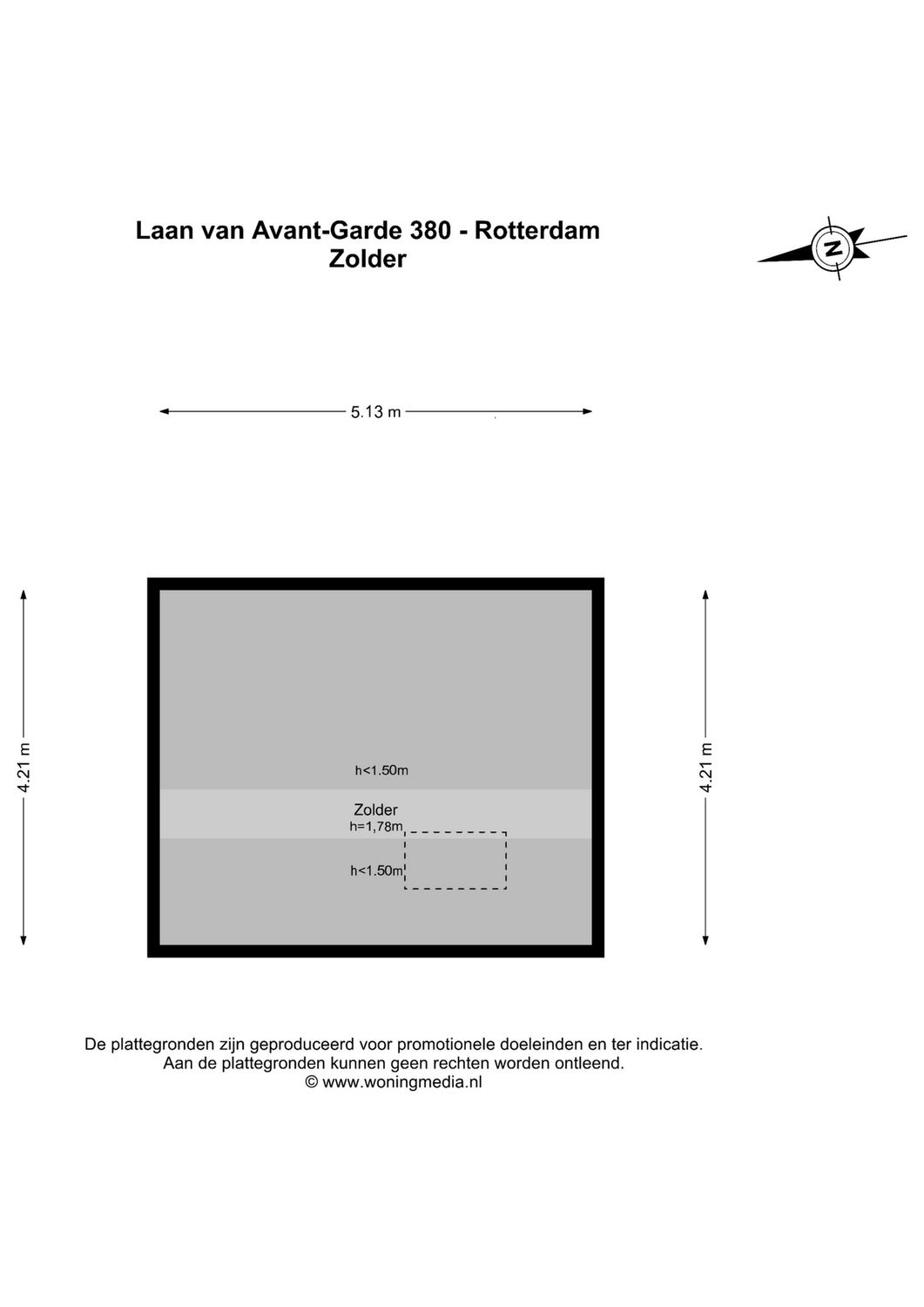 Laan van Avant-Garde 380, ROTTERDAM plattegrond 12