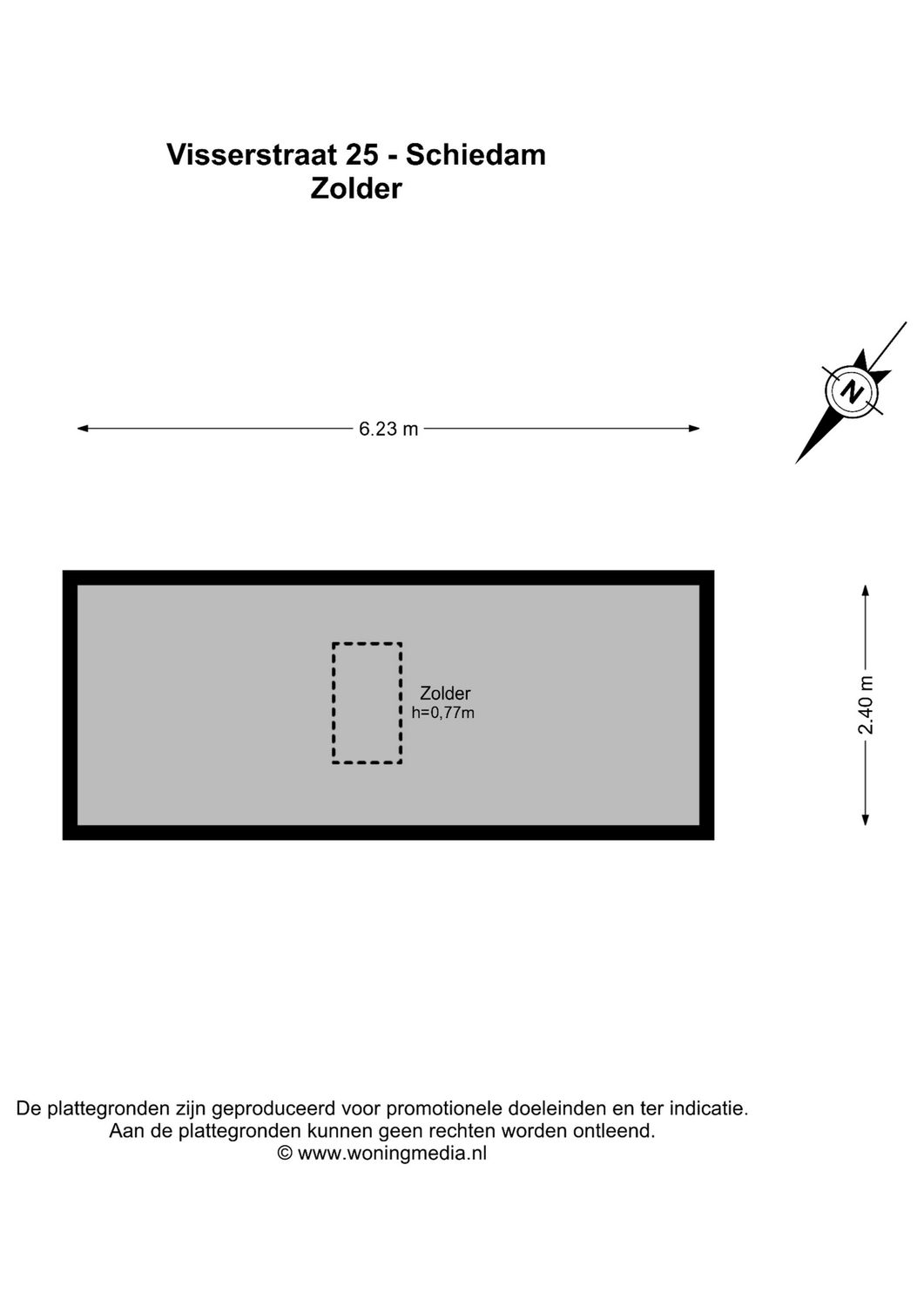 Visserstraat 25, SCHIEDAM plattegrond 6