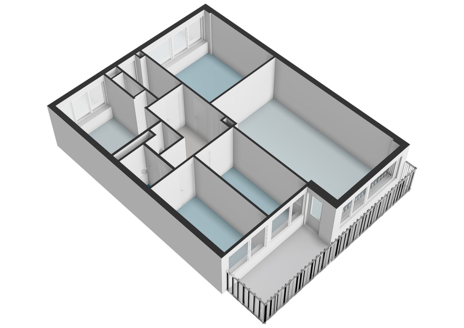 Louis Raemaekersstraat 299, SCHIEDAM plattegrond 1