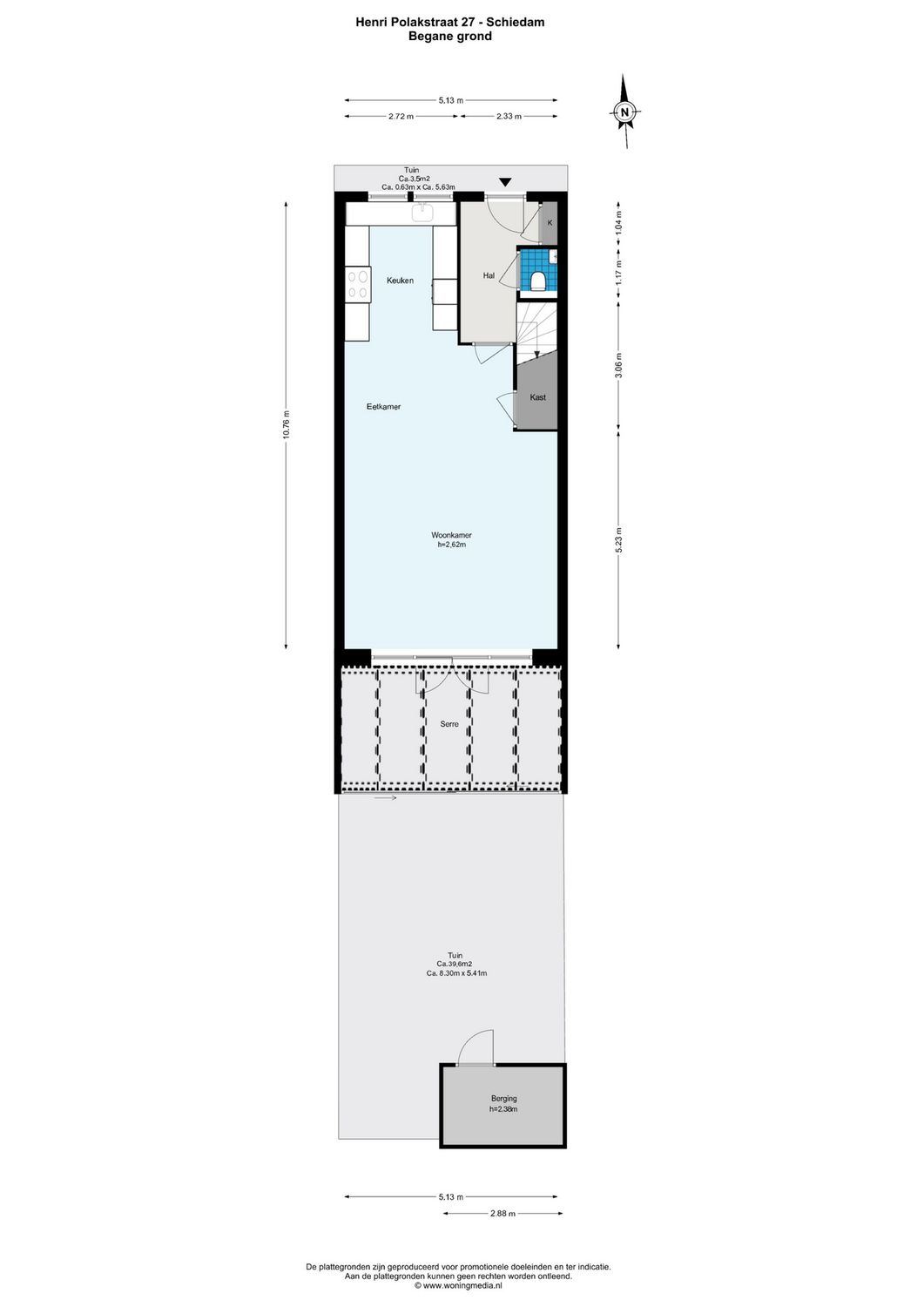 Henri Polakstraat 27, SCHIEDAM plattegrond 0