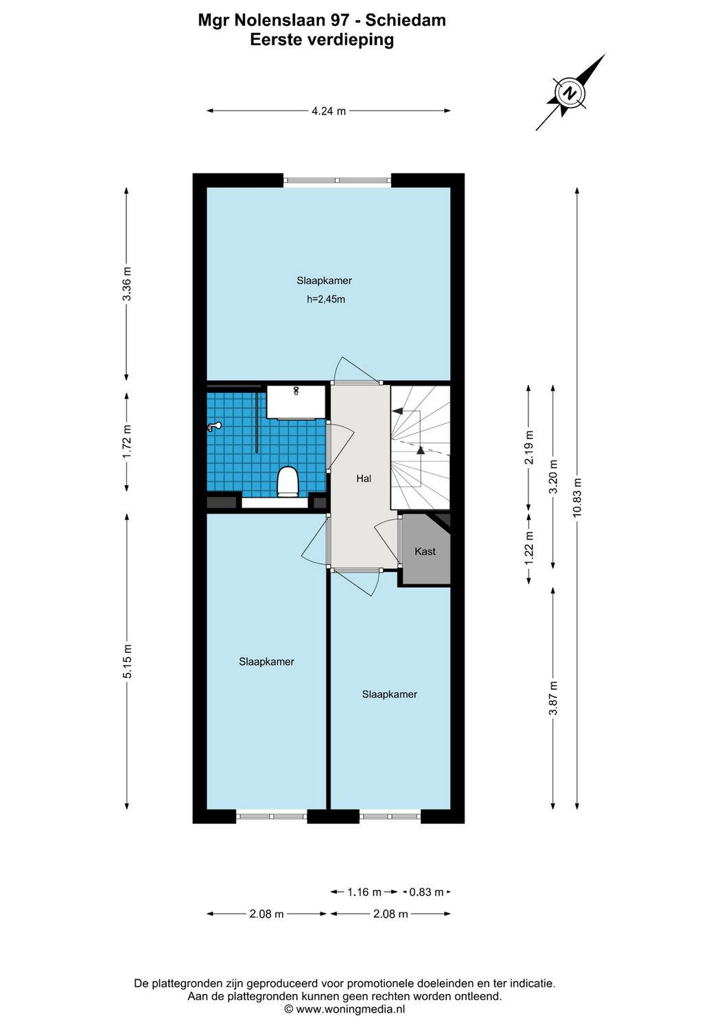 Mgr Nolenslaan 97, SCHIEDAM plattegrond 6